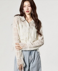 Sơ mi nữ Hàn Quốc 042401