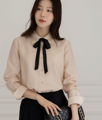 Sơ mi nữ Hàn Quốc 100105