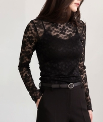 Áo thun ren Hàn Quốc 101847