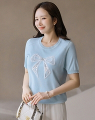 Áo thun len Hàn Quốc 081004