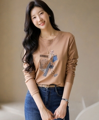 Áo thun nữ Hàn Quốc 091007