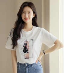 Áo phông nữ Hàn Quốc 040274