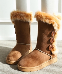 Giầy nữ cổ lông 110807