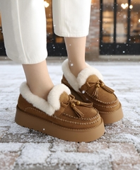 Giầy nữ cổ lông 120918