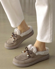 Giầy nữ cổ lông 120924