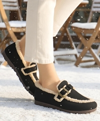 Giầy nữ cổ lông 120926