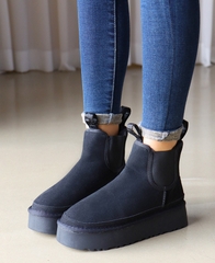 Giầy nữ cổ lông 110817