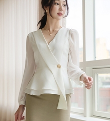 Sơ mi nữ Hàn Quốc 083006