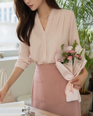 Sơ mi nữ Hàn Quốc 091147