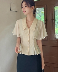 Sơ mi nữ Hàn Quốc 061323