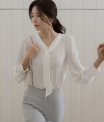 Sơ mi nữ Hàn Quốc 040618
