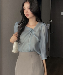 Sơ mi nữ Hàn Quốc 102008