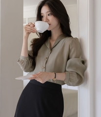Sơ mi nữ Hàn Quốc 102012