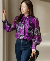 Sơ mi nữ Hàn Quốc 012710