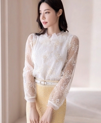 Sơ mi nữ Hàn Quốc 022302