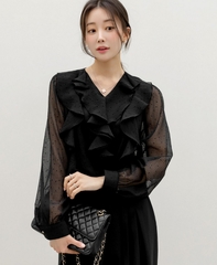 Sơ mi nữ Hàn Quốc 032604