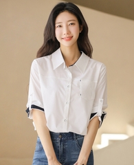 Sơ mi nữ Hàn Quốc 041013