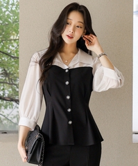 Sơ mi nữ Hàn Quốc 041905