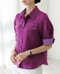 Sơ mi nữ Hàn Quốc 041906