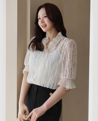 Sơ mi nữ Hàn Quốc 043022