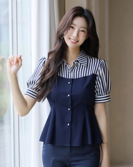 Sơ mi nữ Hàn Quốc 043024