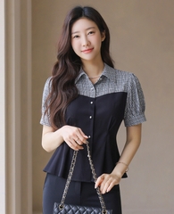 Sơ mi nữ Hàn Quốc 043027
