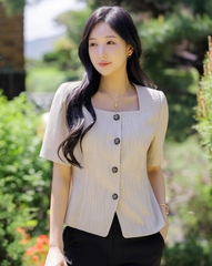 Sơ mi nữ Hàn Quốc 052119
