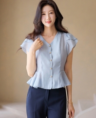 Sơ mi nữ Hàn Quốc 072308