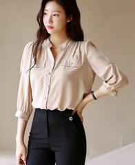 Sơ mi nữ Hàn Quốc 082140