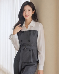 Sơ mi nữ Hàn Quốc 090308