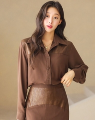 Sơ mi nữ Hàn Quốc 090324