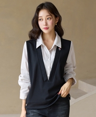 Sơ mi nữ Hàn Quốc 091037