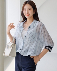 Sơ mi nữ Hàn Quốc 073104