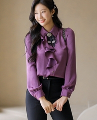 Sơ mi nữ Hàn Quốc 090505