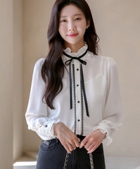 Sơ mi nữ Hàn Quốc 101607
