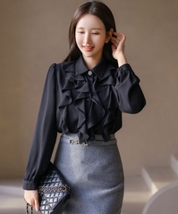 Sơ mi nữ Hàn Quốc 112410