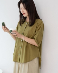 Sơ mi nữ Hàn Quốc 073002