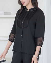 Sơ mi nữ Hàn Quốc 053110