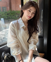 Sơ mi nữ Hàn Quốc 101418