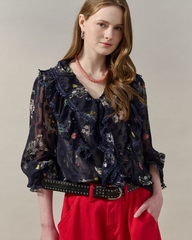 Sơ mi nữ Hàn Quốc 042608