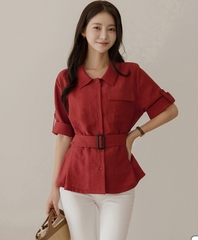 Sơ mi nữ Hàn Quốc 052618