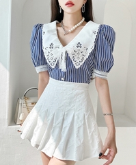 Sơ mi nữ Hàn Quốc 081401