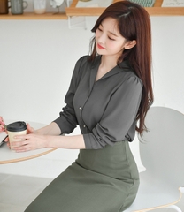 Sơ mi nữ Hàn Quốc 082202