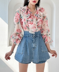 Sơ mi nữ Hàn Quốc 082609