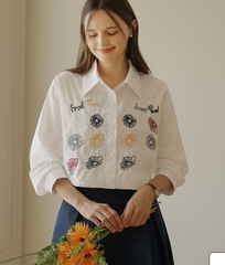 Sơ mi nữ Hàn Quốc 091504