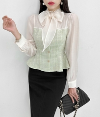 Sơ mi nữ Hàn Quốc 021111