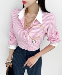 Sơ mi nữ Hàn Quốc 031502