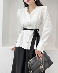 Sơ mi nữ Hàn Quốc 033003