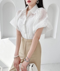 Sơ mi nữ Hàn Quốc 040819