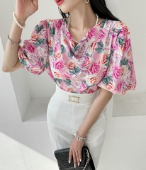 Sơ mi nữ Hàn Quốc 042318